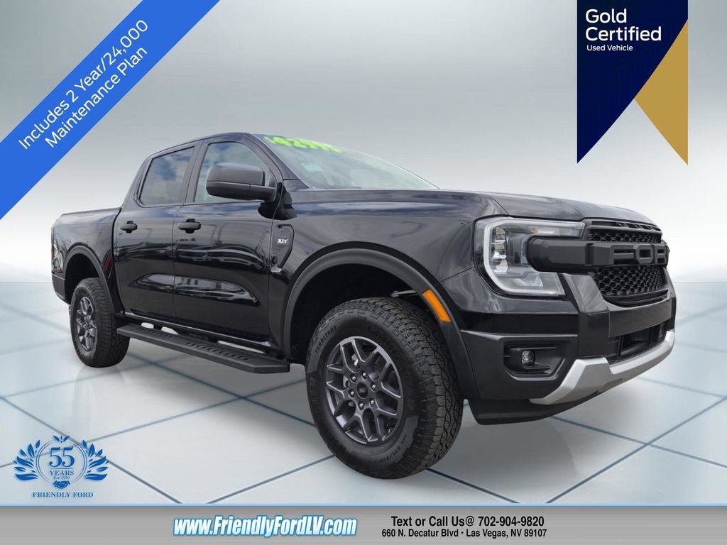Certified 2025 Ford Ranger XLT w/ Trailer Tow Package