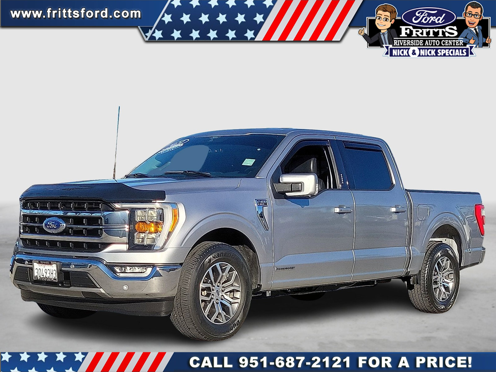 Certified 2021 Ford F150 Lariat w/ Tow Technology Package image 1