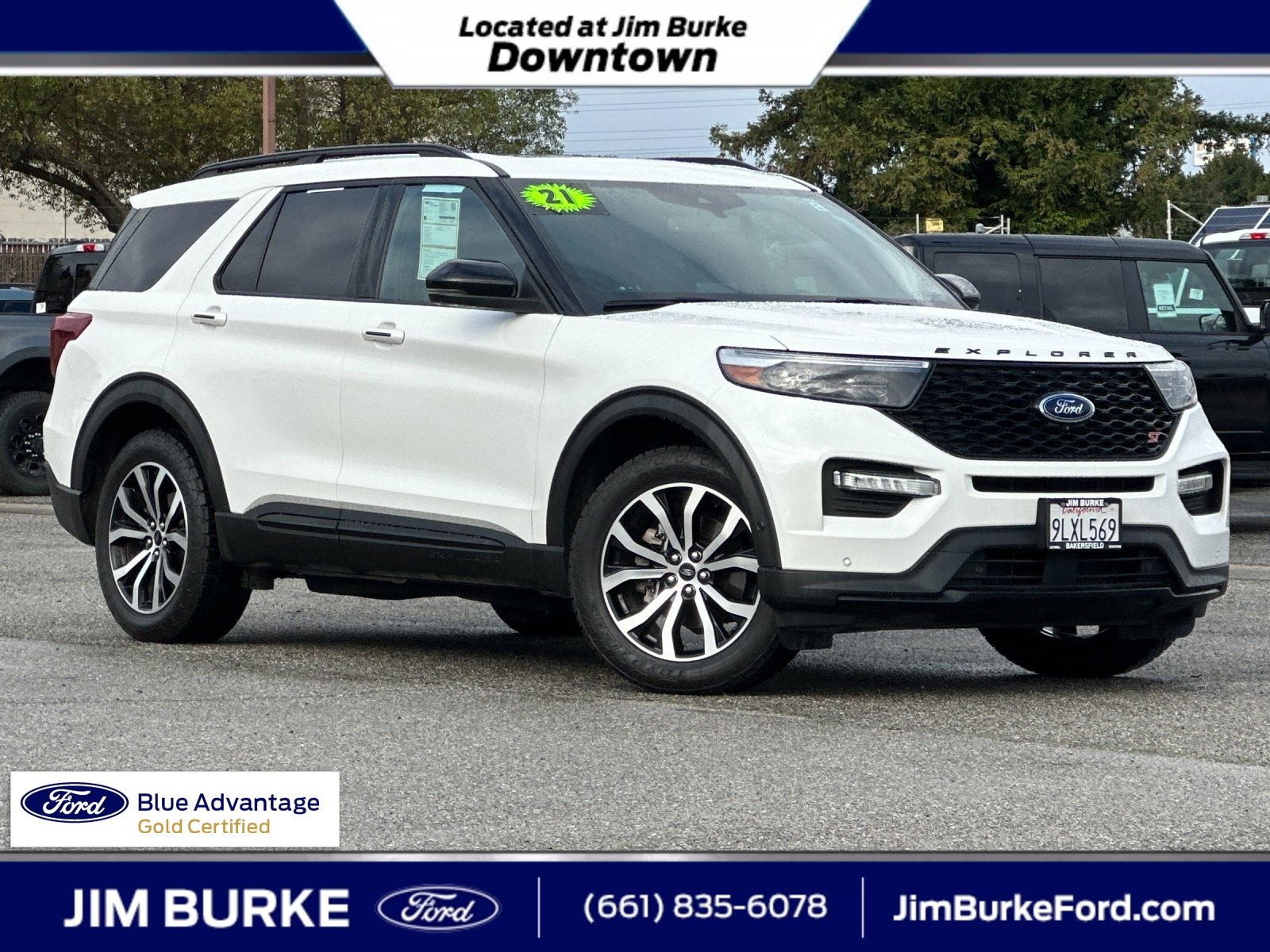 Certified 2021 Ford Explorer ST w/ Equipment Group 401A