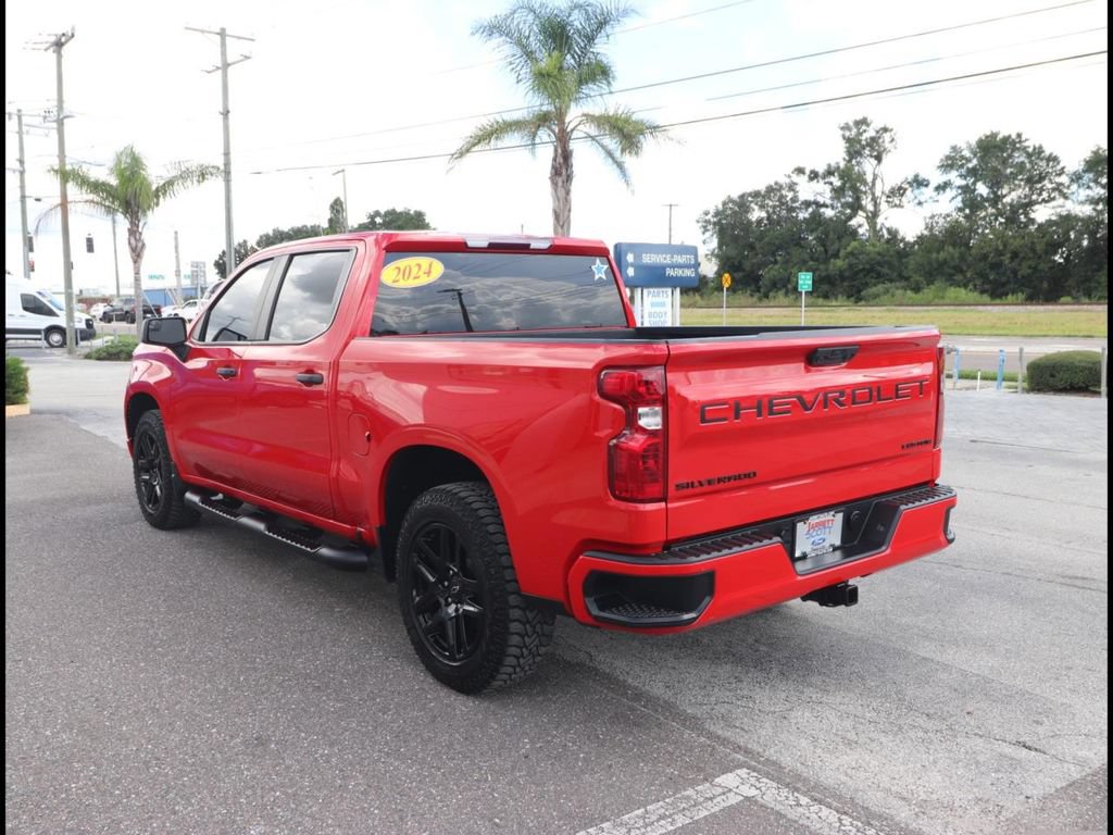 Used 2024 Chevrolet Silverado 1500 Custom w/ Turbomax Blackout Package RWD image 12