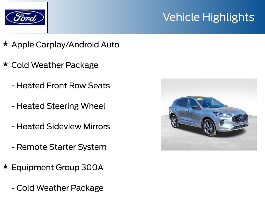 Certified 2024 Ford Escape ST-Line w/ Tech Pack #1 AWD/4WD image 22