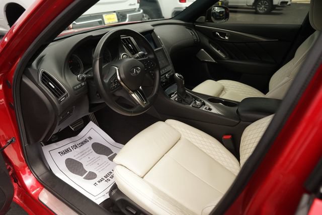 Used 2022 INFINITI Q50 Red Sport 400 w/ Carbon Fiber Package AWD/4WD image 8