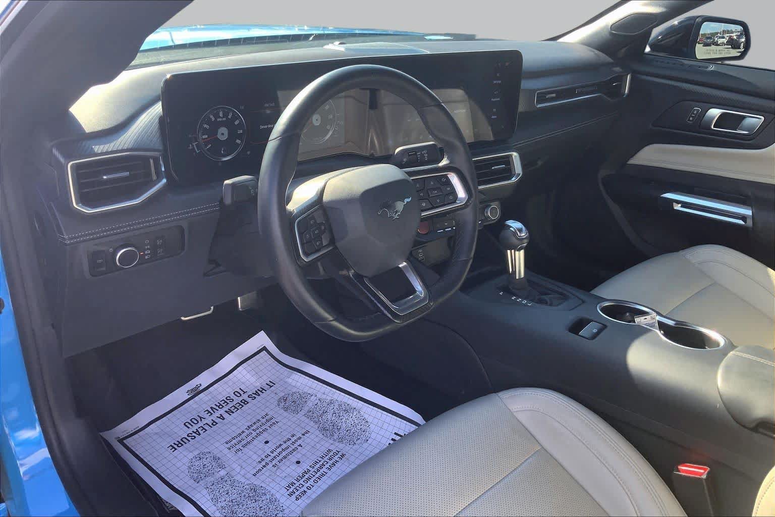 Certified 2024 Ford Mustang Premium w/ Mustang Nite Pony Package RWD image 17