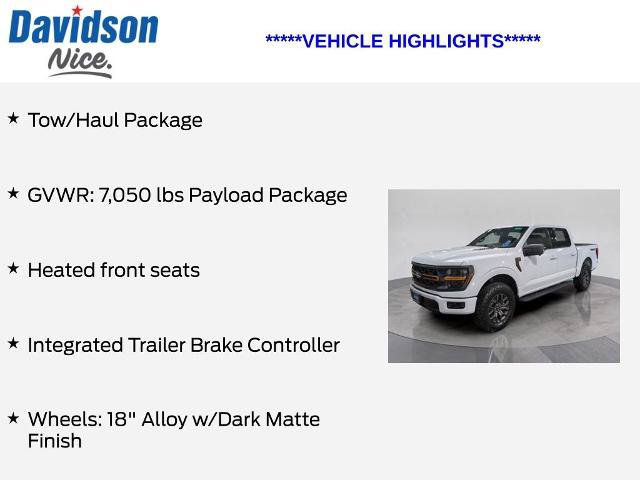 Certified 2025 Ford F150 Tremor w/ Bed Utility Package AWD/4WD image 5