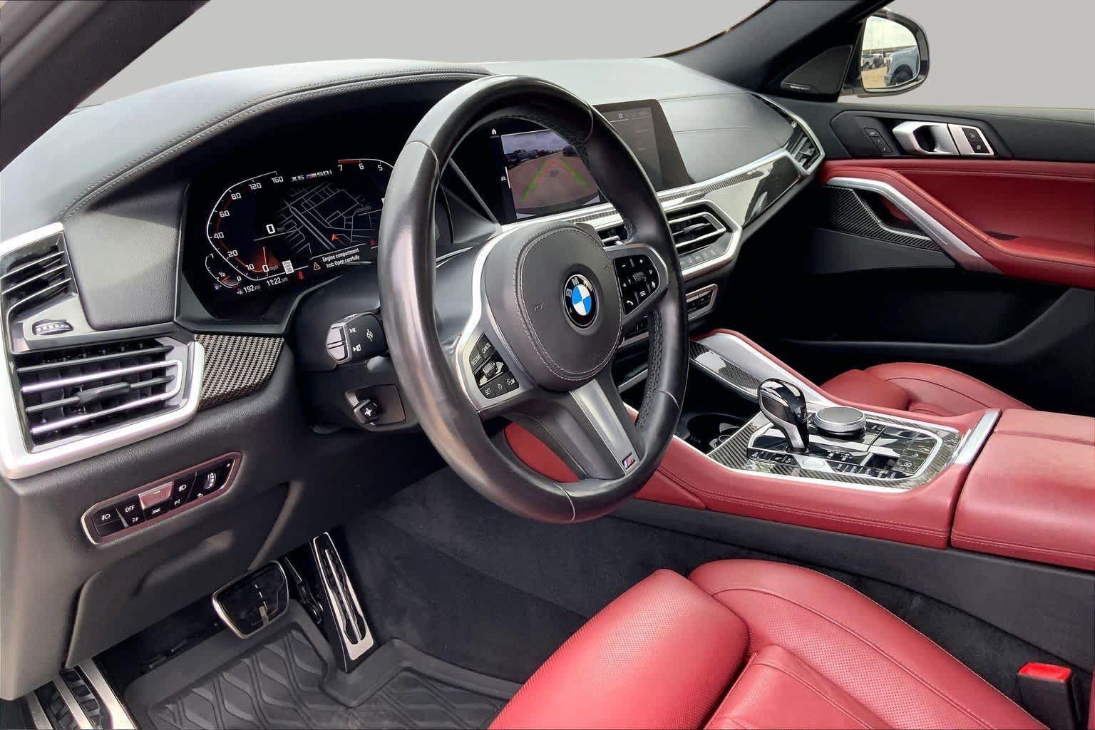 Used 2021 BMW X6 M50i w/ Premium Package AWD/4WD image 18