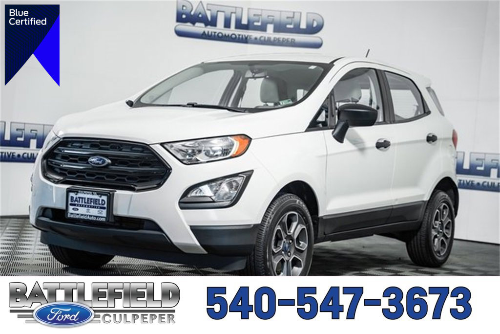 Certified 2022 Ford EcoSport S