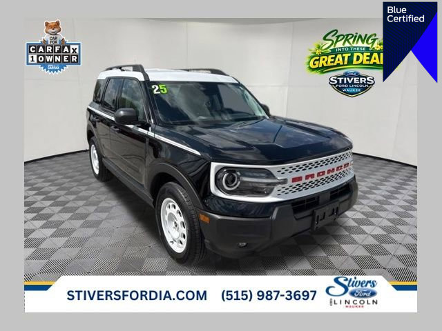 Certified 2025 Ford Bronco Sport Heritage w/ Convenience Package image 1