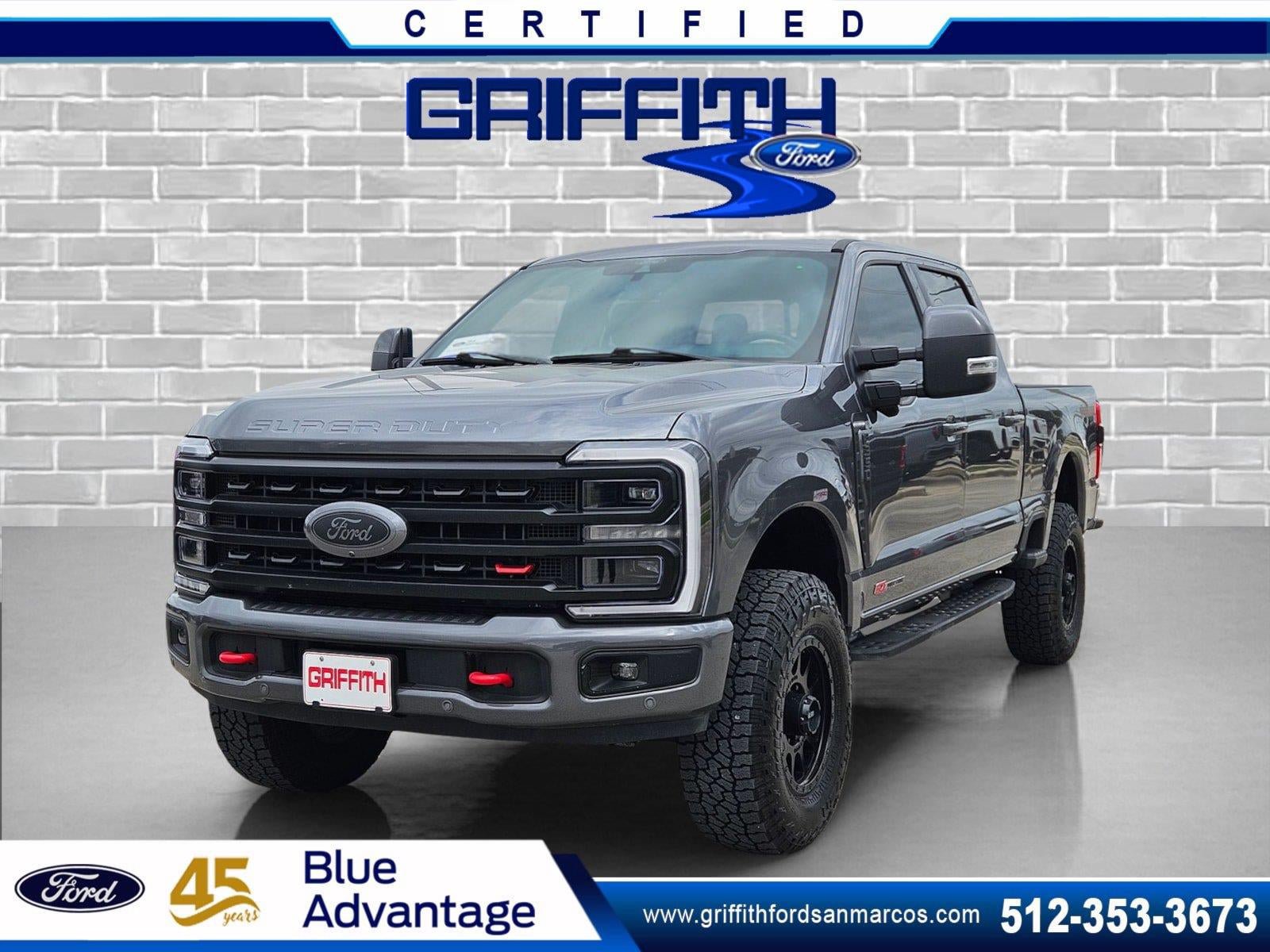Certified 2024 Ford F350 4x4 Crew Cab Super Duty