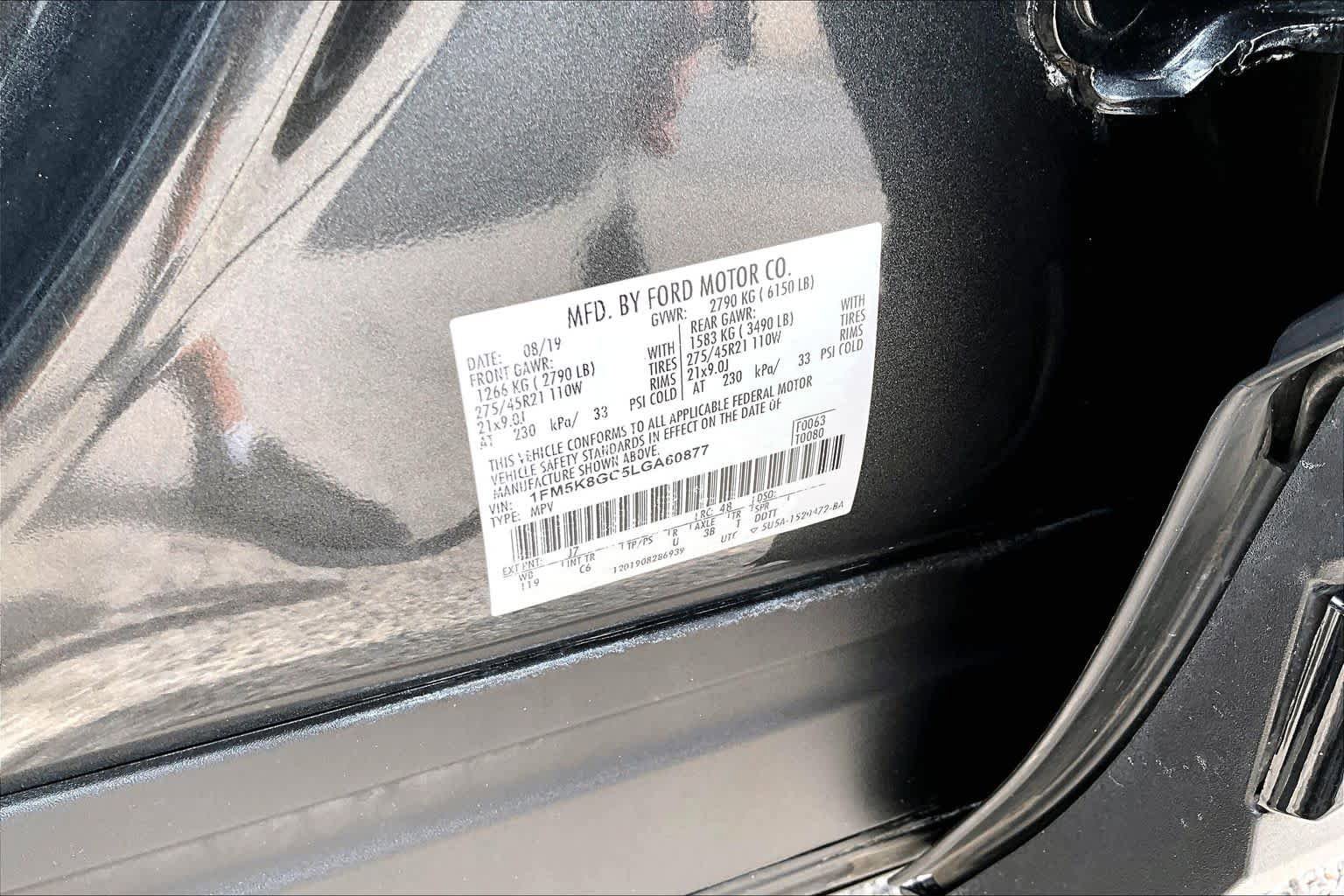 Certified 2020 Ford Explorer ST w/ ST Street Pack AWD/4WD image 34