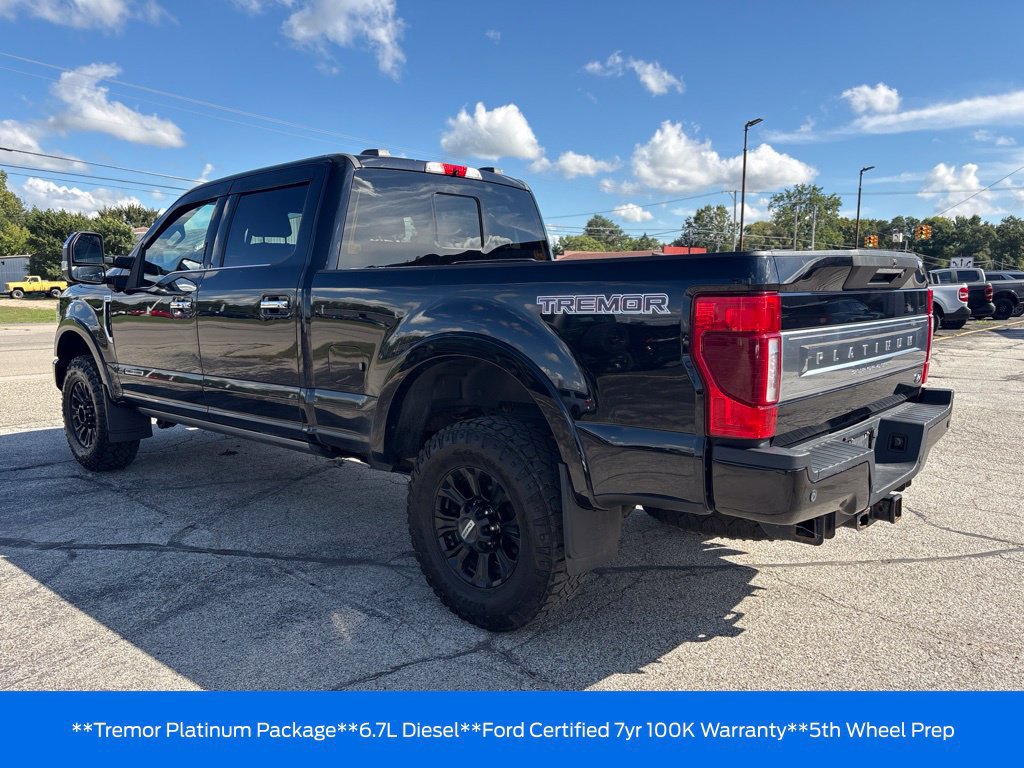 Certified 2022 Ford F250 Platinum w/ Tremor Off-Road Package AWD/4WD image 7