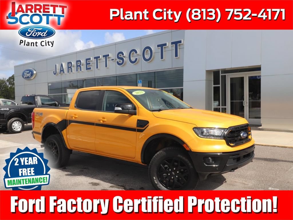 Certified 2022 Ford Ranger Lariat w/ Equipment Group 501A High AWD/4WD image 1