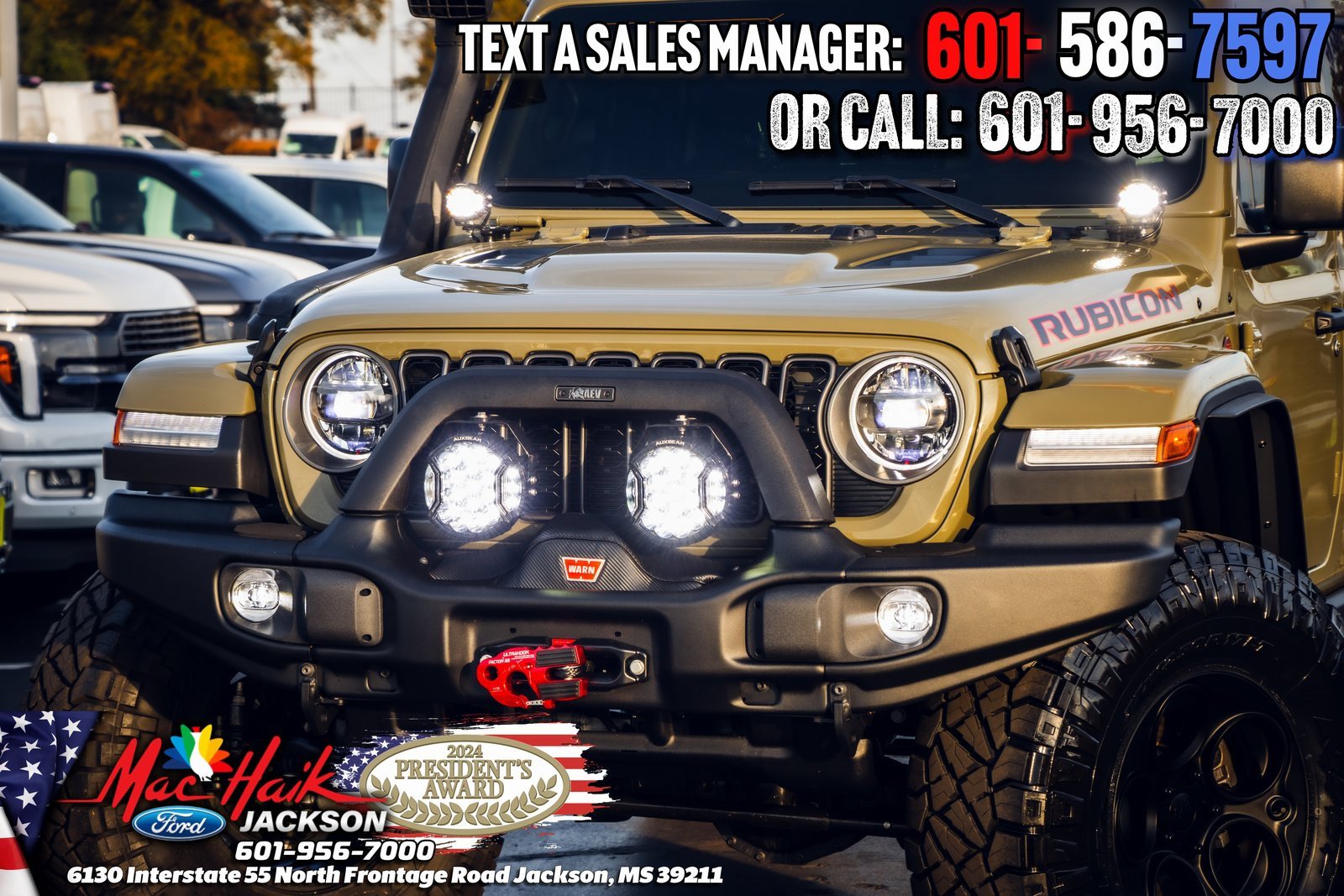 Used 2025 Jeep Wrangler Unlimited Rubicon w/ XTREMEE 35" Tire Package image 7