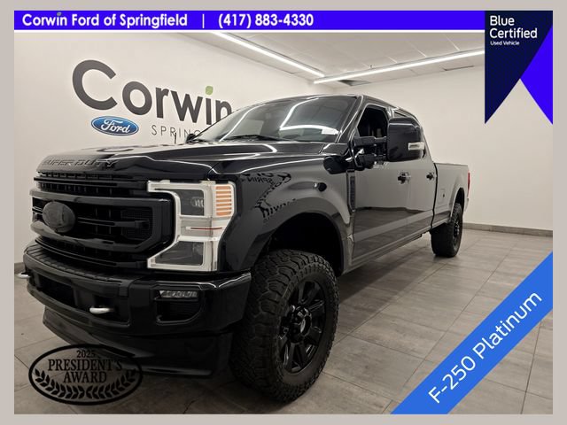 Certified 2020 Ford F250 Platinum w/ FX4 Off-Road Package AWD/4WD image 1