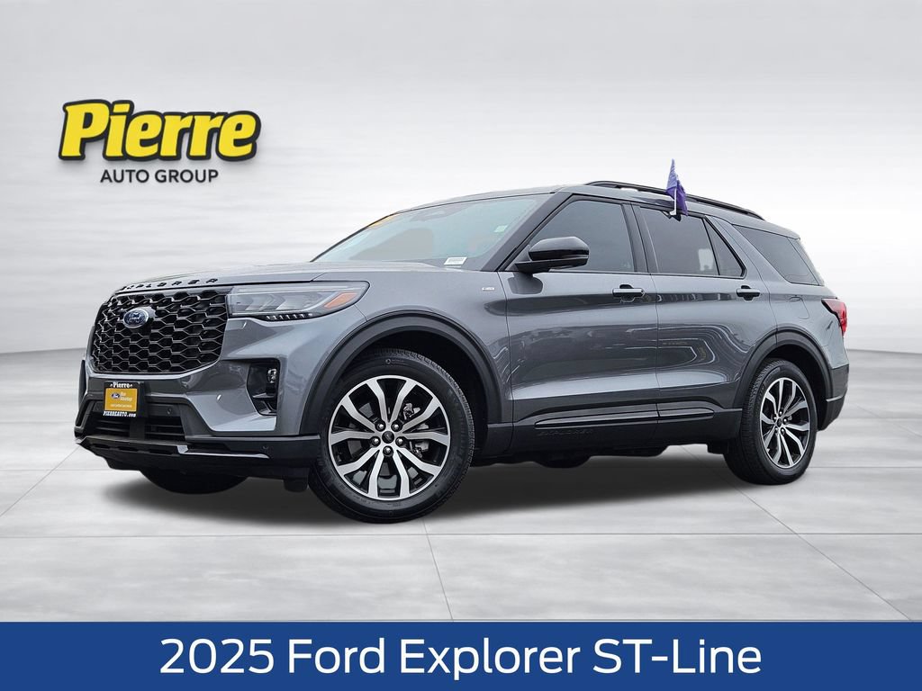 Certified 2025 Ford Explorer ST-Line w/ Premium Package RWD 360° Tour