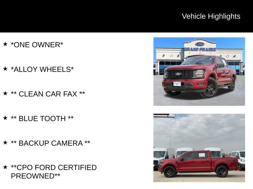 Certified 2024 Ford F150 STX w/ STX Black Appearance Package image 7