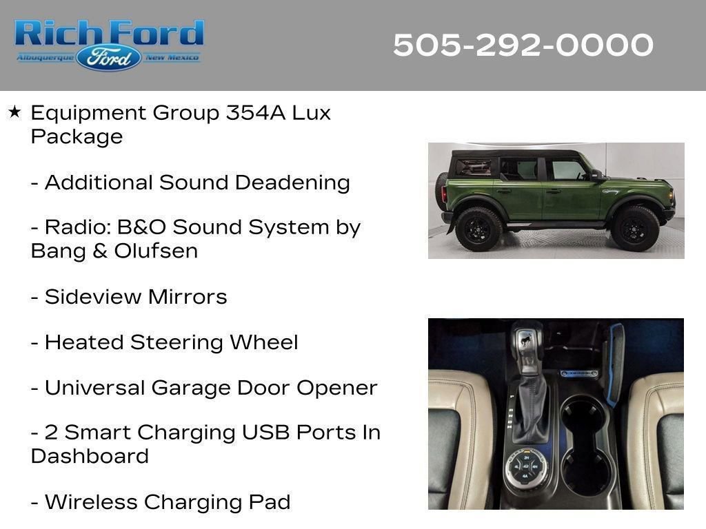 Certified 2023 Ford Bronco Wildtrak AWD/4WD image 68