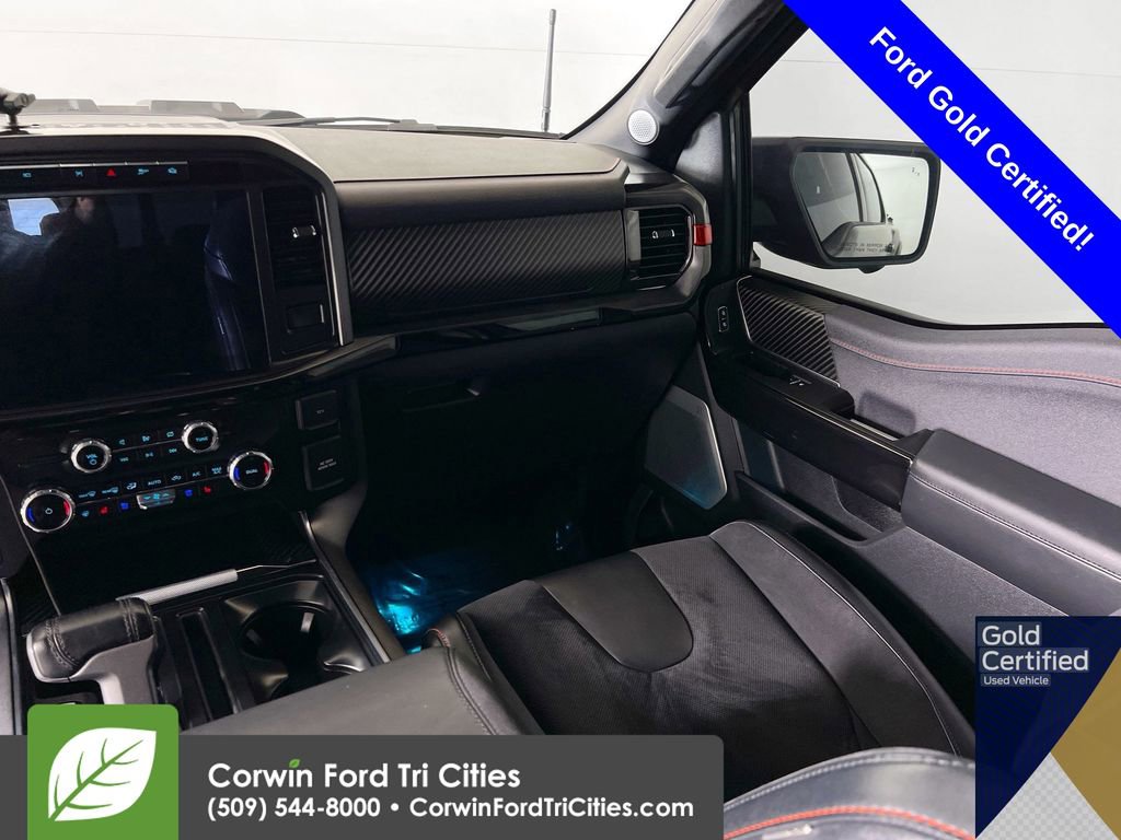 Certified 2023 Ford F150 Raptor w/ Equipment Group 802A Raptor R image 28