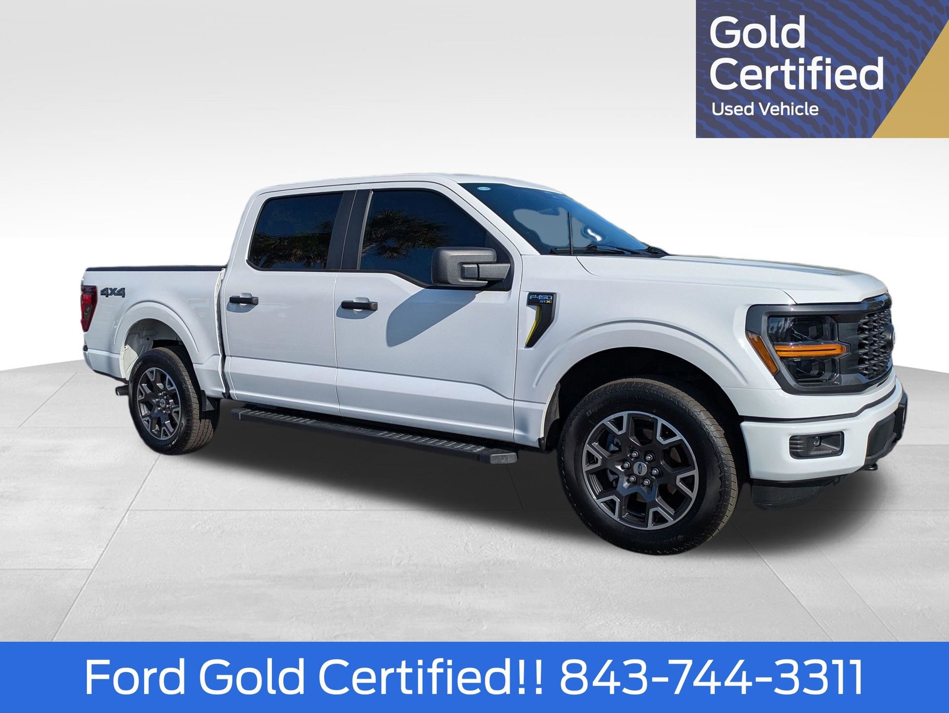 Certified 2025 Ford F150 STX w/ Equipment Group 200A AWD/4WD image 1