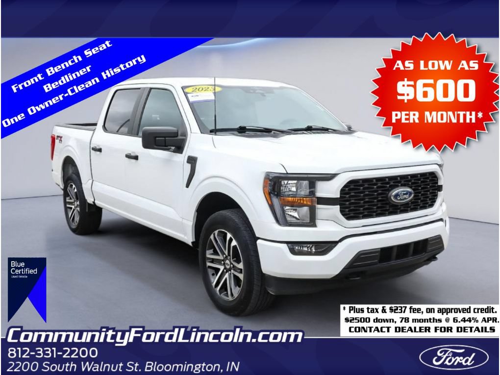 Certified 2023 Ford F150 XL w/ STX Appearance Package