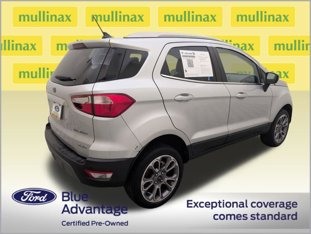 Certified 2022 Ford EcoSport Titanium w/ Interior Protection Package image 5