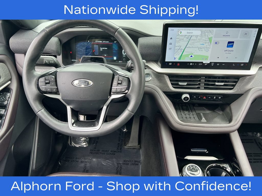 Certified 2025 Ford Explorer Platinum w/ LUX Leather Package AWD/4WD image 9