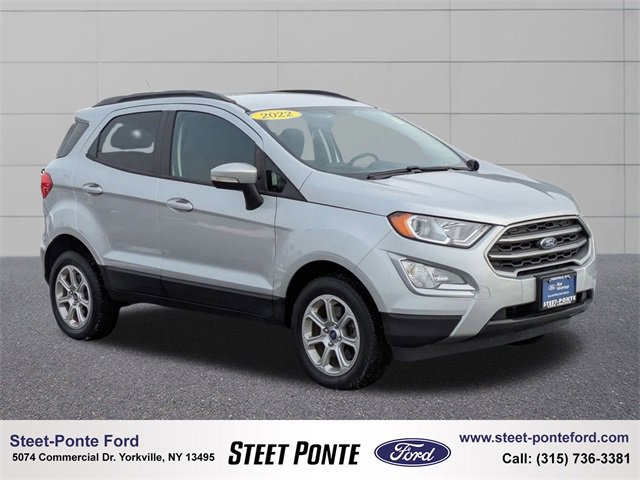 Certified 2022 Ford EcoSport SE w/ SE Convenience Package