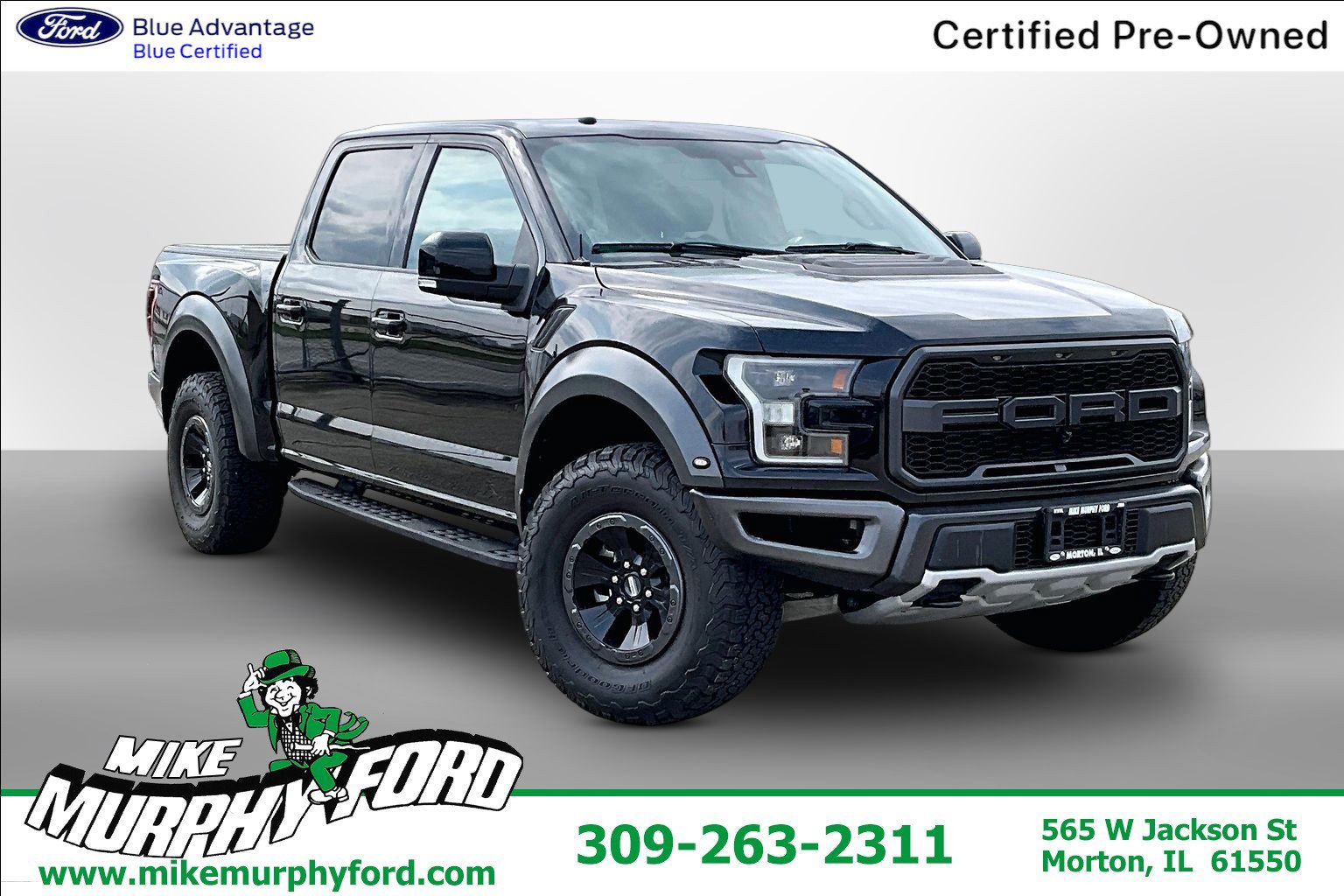 Certified 2017 Ford F150 Raptor w/ Equipment Group 802A Luxury AWD/4WD image 1
