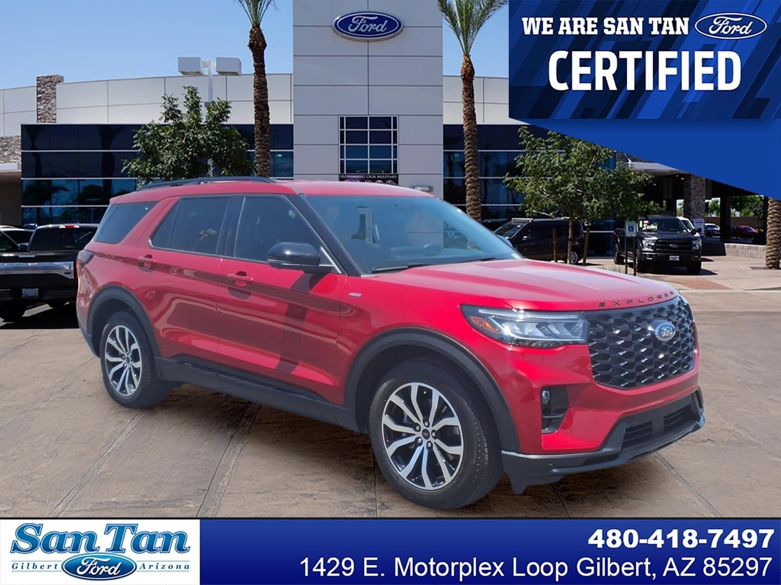 Certified 2025 Ford Explorer ST-Line RWD image 1