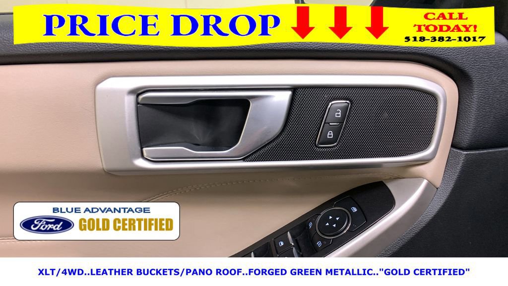 Certified 2022 Ford Explorer XLT w/ Equipment Group 202A image 32