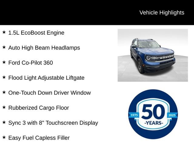 Certified 2023 Ford Bronco Sport Big Bend AWD/4WD image 5