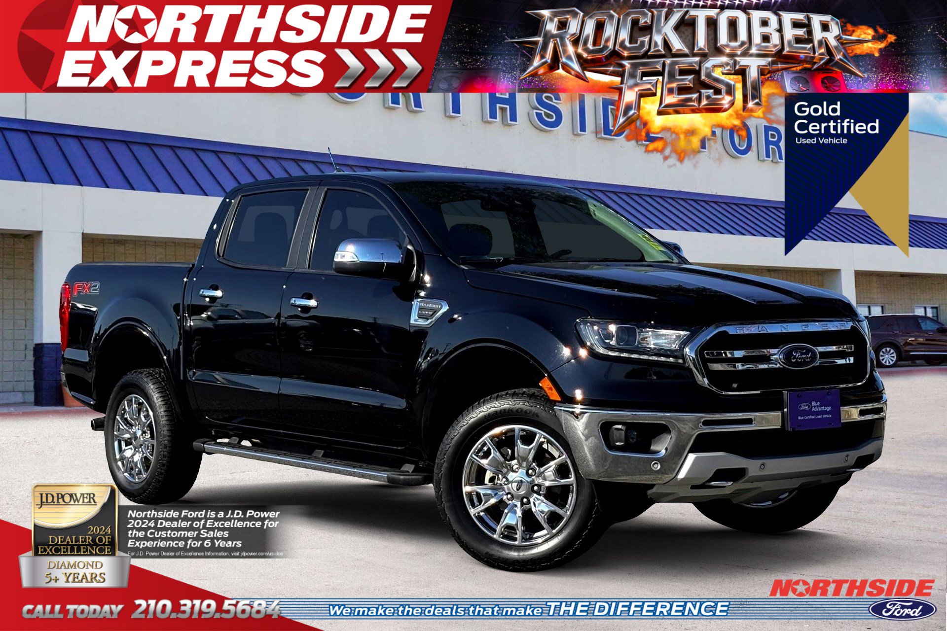 Certified 2020 Ford Ranger Lariat w/ Equipment Group 501A Mid