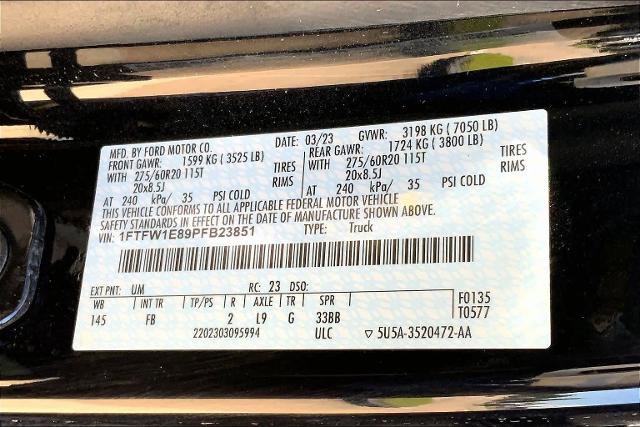Certified 2023 Ford F150 XLT w/ Equipment Group 302A High AWD/4WD image 34