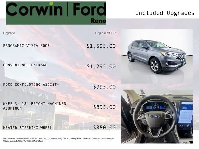 Certified 2022 Ford Edge SEL w/ Convenience Package image 10