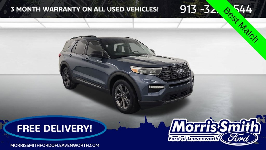 Certified 2021 Ford Explorer XLT w/ Equipment Group 202A AWD/4WD image 1