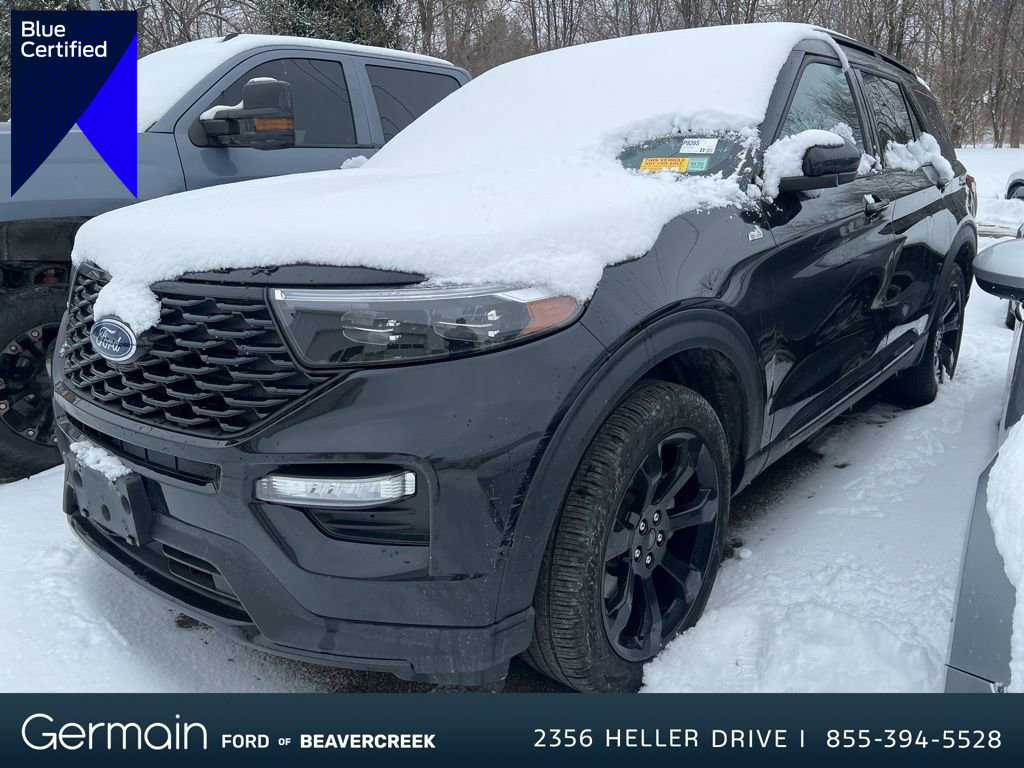 Certified 2023 Ford Explorer ST-Line w/ Class IV Trailer Tow Package