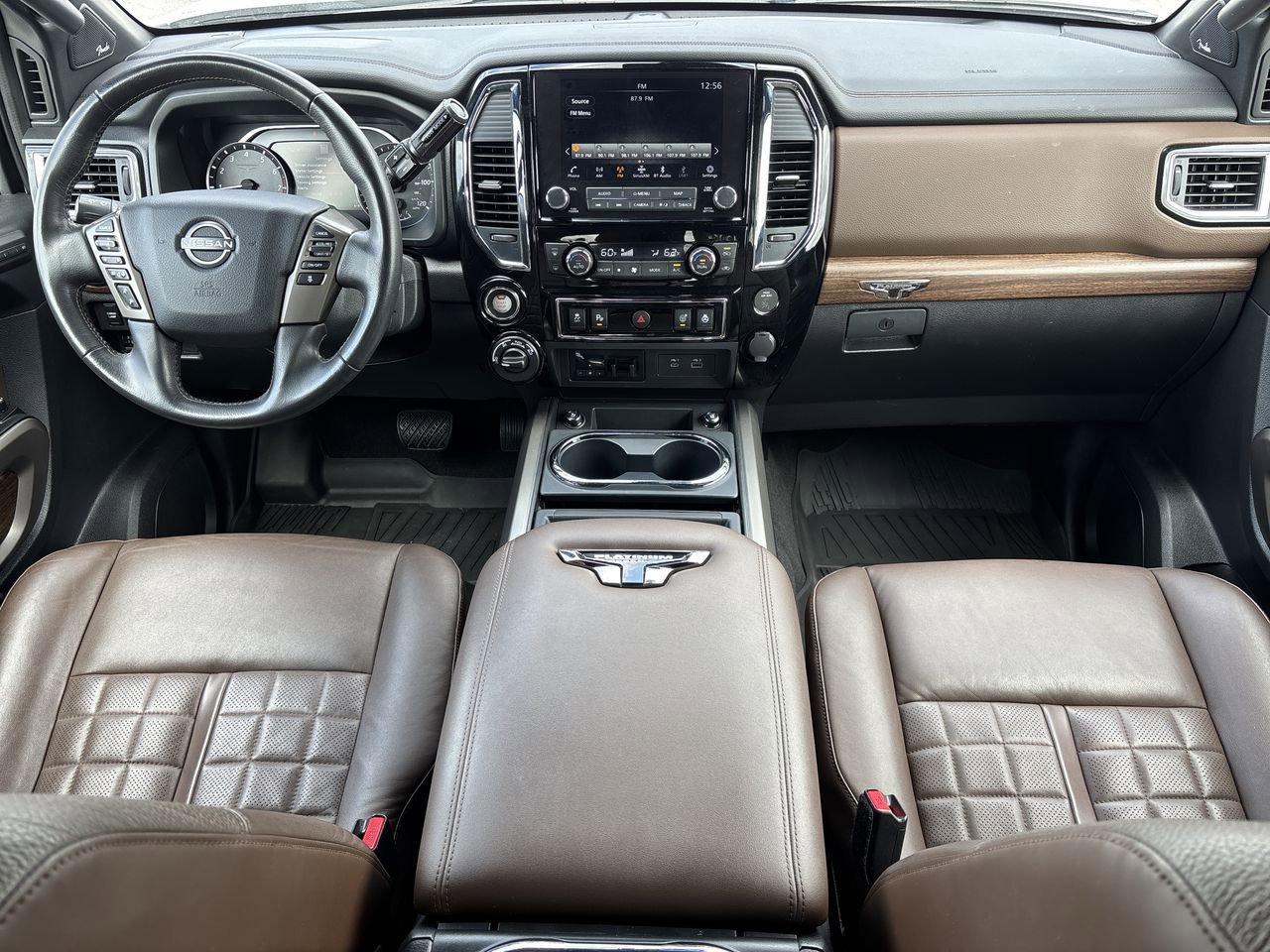Used 2023 Nissan Titan Platinum Reserve w/ Off Road Protection Package AWD/4WD image 12