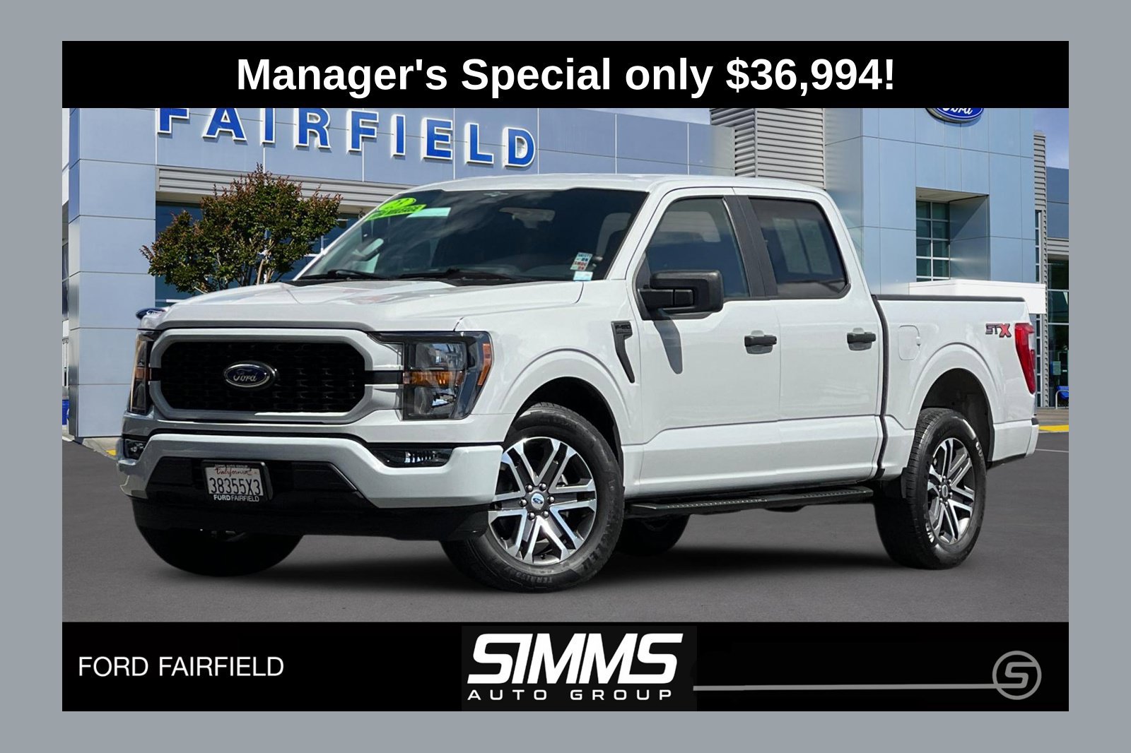 Certified 2023 Ford F150 XL w/ STX Appearance Package