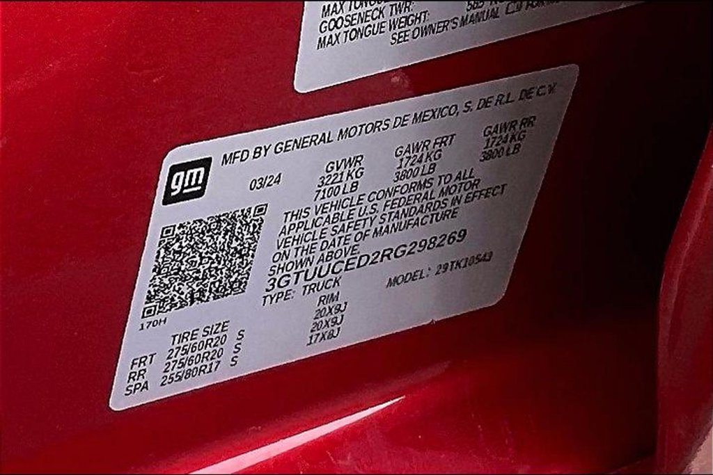 Used 2024 GMC Sierra 1500 Elevation w/ Elevation Premium Package AWD/4WD image 33