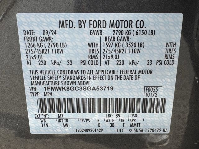 Certified 2025 Ford Explorer ST image 37