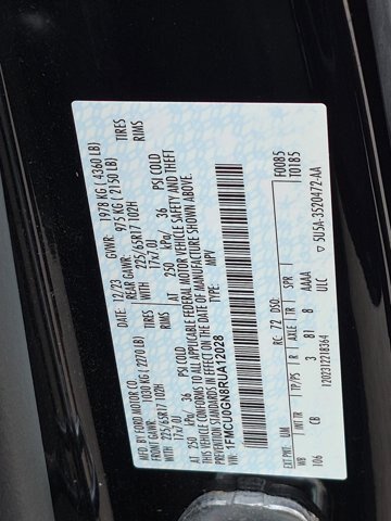 Certified 2024 Ford Escape Active FWD image 28