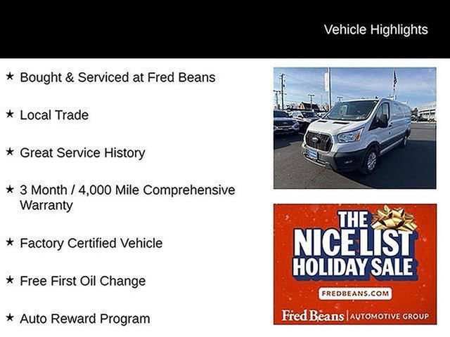 Certified 2021 Ford Transit 150 Low Roof w/ Exterior Upgrade Package image 6
