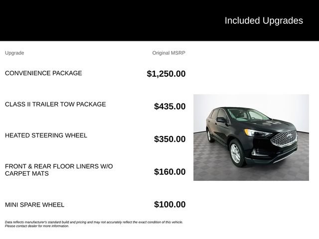 Certified 2024 Ford Edge SEL w/ Convenience Package AWD/4WD image 6