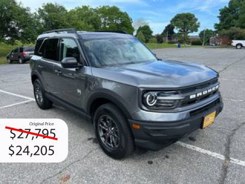 Certified 2023 Ford Bronco Sport Big Bend