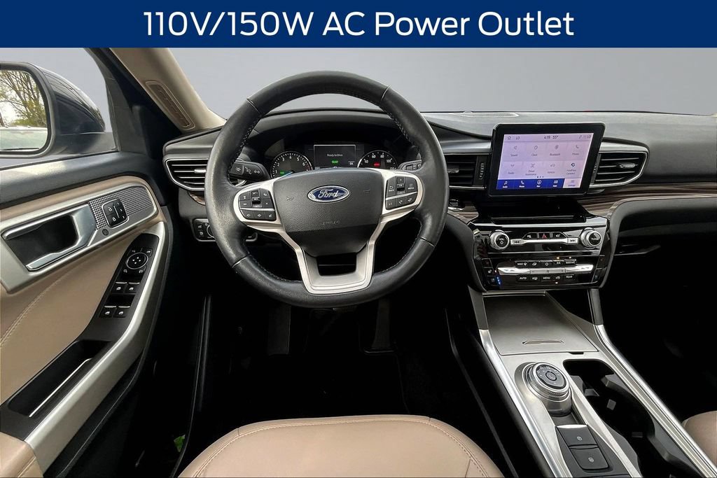 Certified 2023 Ford Explorer Limited w/ Hybrid Equipment Group 310A AWD/4WD image 8