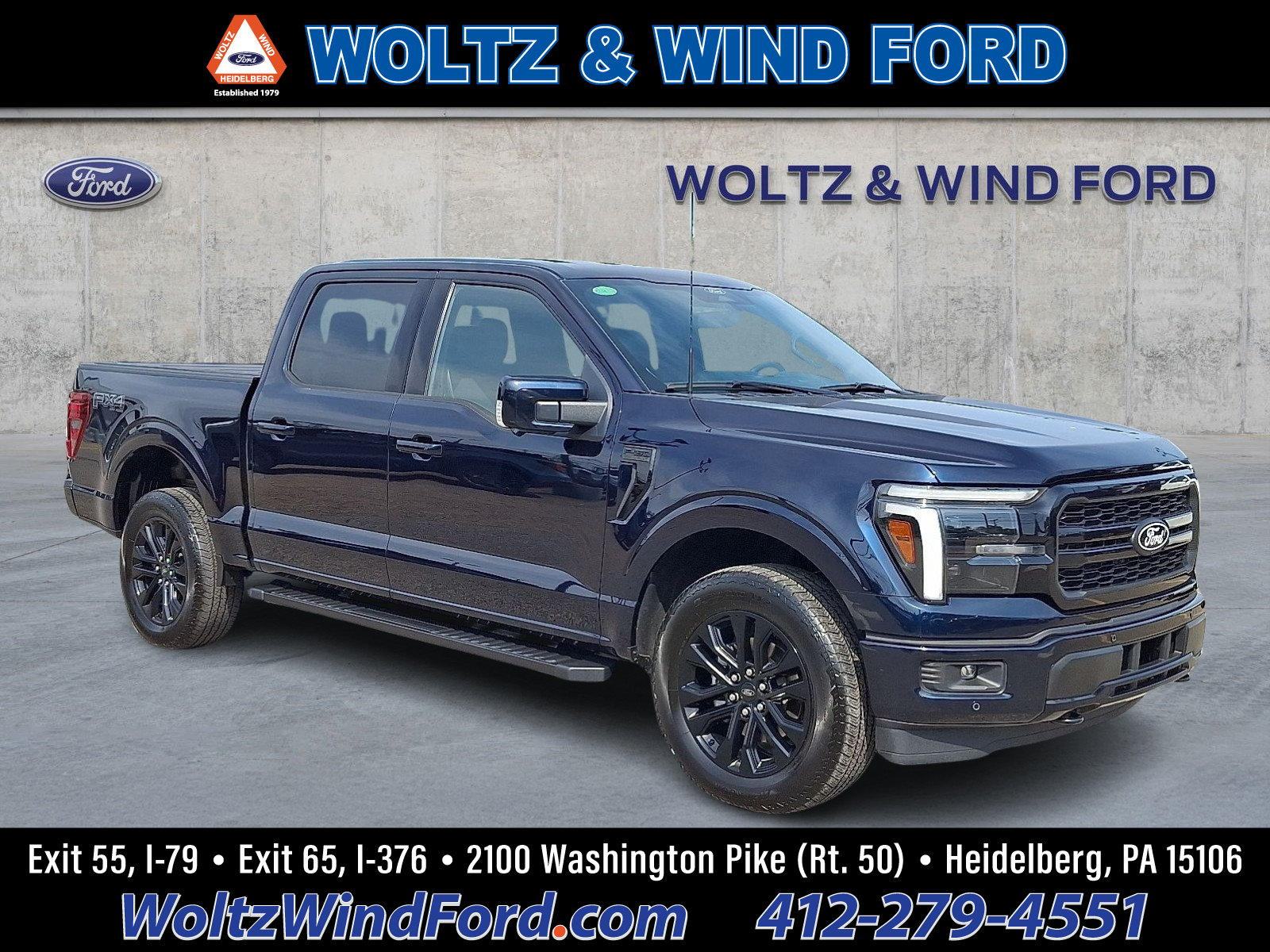 Certified 2025 Ford F150 Lariat w/ Equipment Group 501A Mid