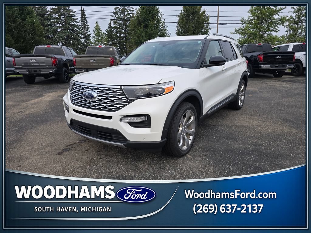 Certified 2020 Ford Explorer Platinum w/ Premium Technology Package