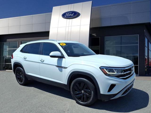 Used 2021 Volkswagen Atlas Cross Sport SE w/ Panoramic Sunroof Package