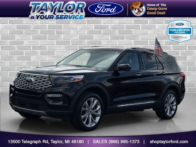Certified 2023 Ford Explorer Platinum w/ Technology Package