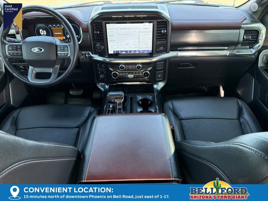 Certified 2023 Ford F150 Lariat w/ Equipment Group 502A High AWD/4WD image 13