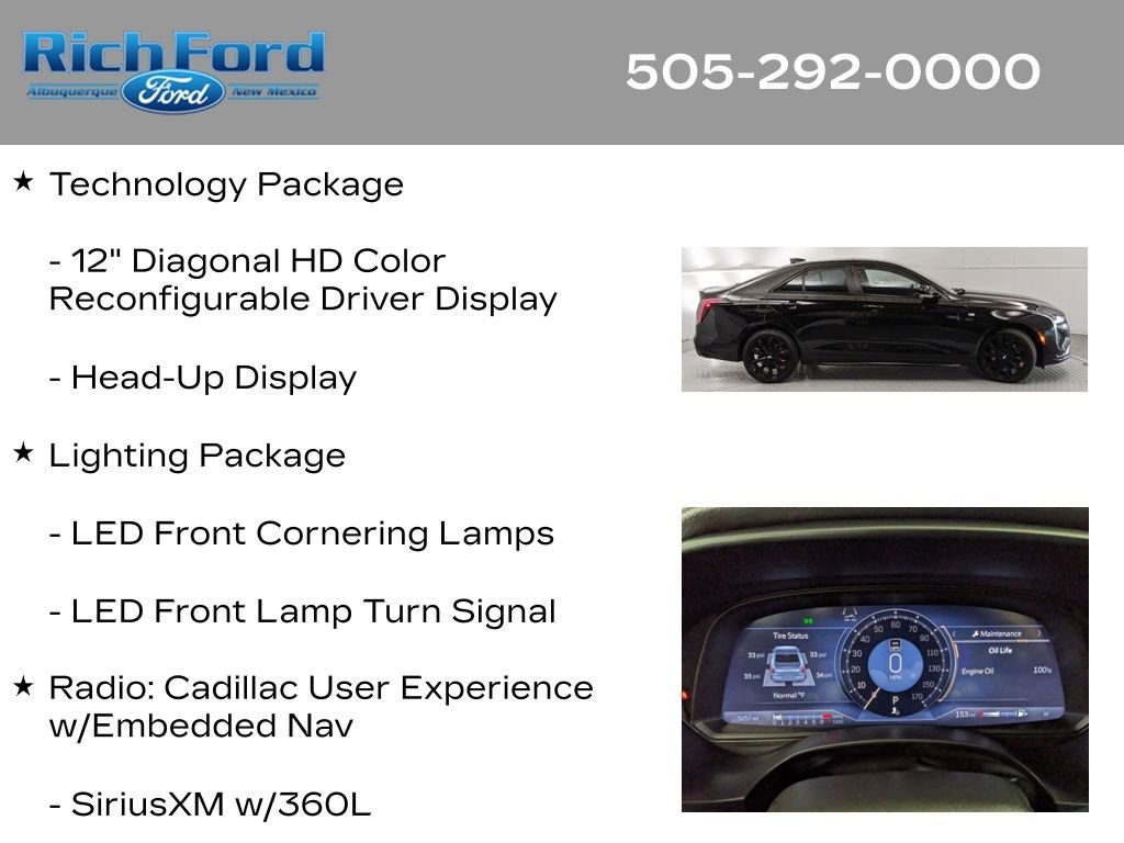 Used 2023 Cadillac CT4 Sport AWD/4WD image 22